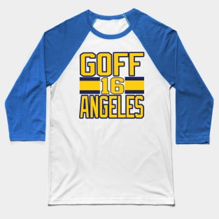 Los Angeles LYFE Goff Angeles!!! Baseball T-Shirt